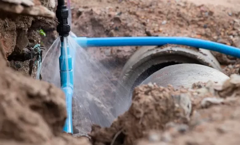 main water line repair