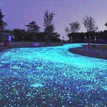 glow in the dark garden pebbles